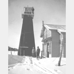 北方領土を監視するノサップ監視哨（1953年）／（Ｃ）共同通信社