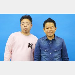 ダイアンのユースケ（左）と津田篤宏（Ｃ）日刊ゲンダイ