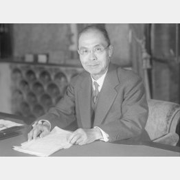 幣原喜重郎首相（1945年当時）／（Ｃ）共同通信社