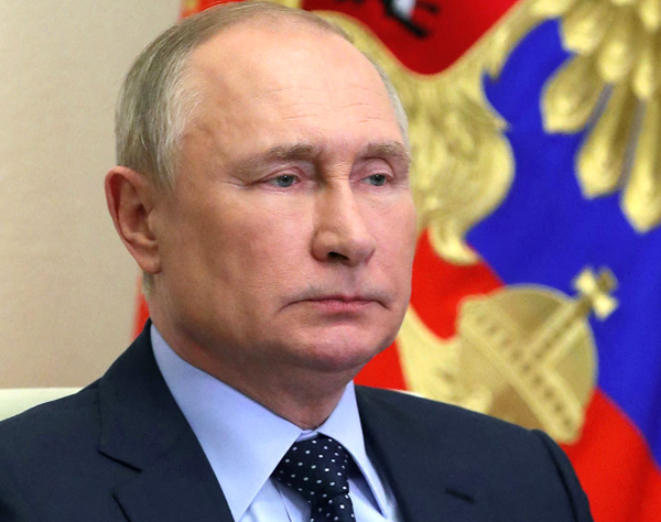 ロシアのプーチン大統領はタイムズの記事をどう読んだか（Ｃ）ロイター／Sputnik／Kremlin