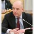 G20にオンラインで参加したロシアのシルアノフ財務相（Ｃ）タス＝共同