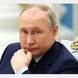大義名分を名目に戦争を始めたロシアは、絶対にに離脱できない（プーチン大統領）　（Ｃ）ロイター／Sputnik／Kremlin