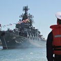 由緒正しいロシア黒海艦隊の旗艦「モスクワ」の沈没は日露戦争以来の屈辱