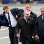 軍事パレード「赤の広場」プーチン大統領の見せる素顔と屈強な男たち