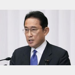 「所得倍増計画」を総裁選の公約に掲げた岸田総理（Ｃ）共同通信社