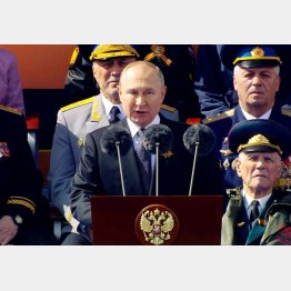 式典では侵攻の正当性を熱弁していたプーチン大統領だが…（ロシア大統領府のホームページより）