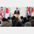 「インベスト・イン・キシダ」（ロンドンの金融街シティーで講演する岸田首相＝代表撮影・共同）