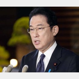 脱炭素は国策（岸田首相）／（Ｃ）共同通信社