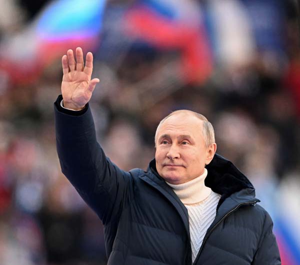 支持率は8割（ロシアのプーチン大統領）／（Ｃ）ロイター
