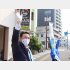 下関市を中心に1日4カ所を回る（本人のツイッターから）