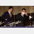 コロナ禍に住民投票を強行（日本維新の会の大阪市長・松井一郎代表と大阪府知事・吉村洋文副代表＝左）／（Ｃ）日刊ゲンダイ