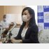 市民の個人情報が入ったUSBメモリー紛失について、記者会見で謝罪した兵庫県尼崎市の稲村和美市長（Ｃ）共同通信社