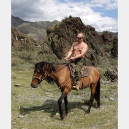 強いリーダーを誇示（ロシアのプーチン大統領）／（Ｃ）ロイター