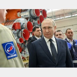 「宇宙飛行士の日」に極東を訪問（ロシアのプーチン大統領）　（Ｃ）ロイター／Sputnik／Kremlin
