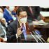 衆院予算委で答弁する岸田首相（Ｃ）日刊ゲンダイ