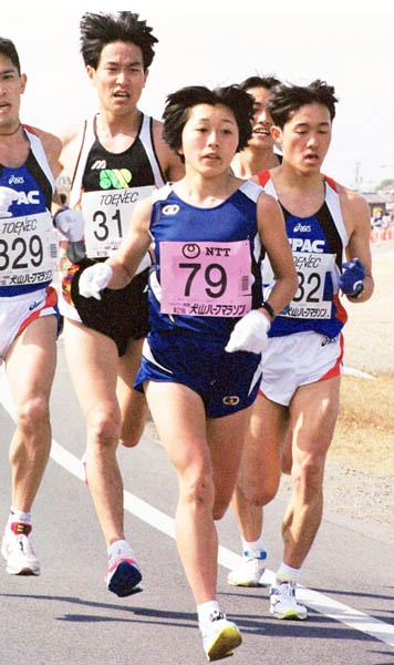 野口みずきの転機になった1999年の犬山ハーフマラソン（代表撮影）