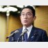自身も衝撃？（31日、取材に応じる岸田首相）／（Ｃ）共同通信社