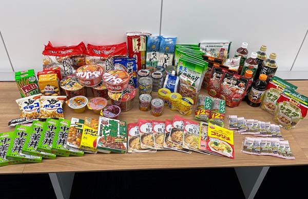 うちさぽの食料品セットの例（写真提供／東京都）