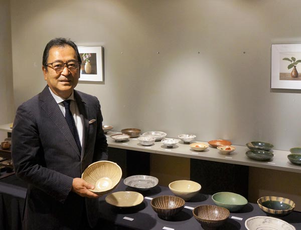 木村さんが陶芸をはじめてからすでに20年以上（撮影）滝田誠一郎