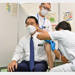 4回目の接種を受けた岸田首相も感染（代表撮影）