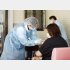急ごしらえの発熱外来（Ｃ）共同通信社