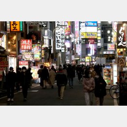 怖いのは、新宿や渋谷ではなく、その周辺や下町、都下の繁華街だったりする（新宿・歌舞伎町＝写真）／（Ｃ）日刊ゲンダイ