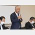 議連の設立総会であいさつする甘利明・前自民党幹事長（Ｃ）日刊ゲンダイ