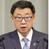 松野官房長官（Ｃ）共同通信社