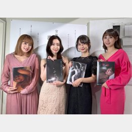 写真左から野々宮ミカ、寺田御子、繭、彩月貴央（提供写真）