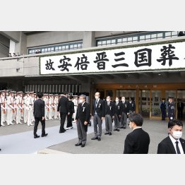 安倍晋三元首相の国葬儀に参加する自衛隊員（Ｃ）ＪＭＰＡ
