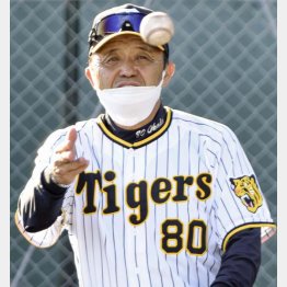 岡田監督は「守りの野球」を掲げるが…（Ｃ）共同通信社
