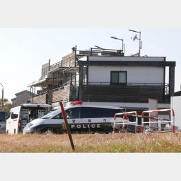 事件現場となった大塩さん宅（Ｃ）日刊ゲンダイ