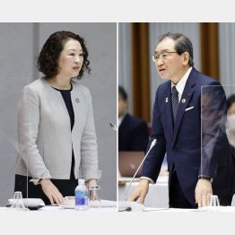 春闘が始まった（経団連の戸倉雅和会長と連合の芳野友子会長＝左）／（Ｃ）共同通信社