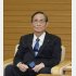 衆院議院運営委員会の理事らと懇談する方式、冒頭1分半以降は非公開の質疑応答。これが説明責任か（細田博之衆院議長）／（Ｃ）共同通信社