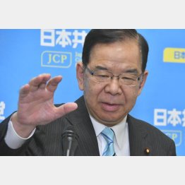 日本共産党の志位和夫幹部会委員長は、22年以上もその座にある（Ｃ）日刊ゲンダイ