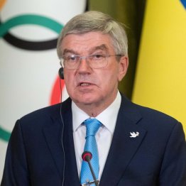 IOCバッハ会長（Ｃ）ロイター