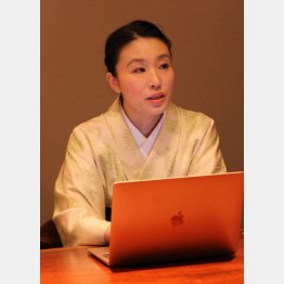 「元湯　陣屋」の女将・宮崎知子さん（提供写真）