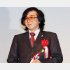 2015年「日本ベンチャー大賞」を受賞したサイバーダイン創設者の山海嘉之CEO（Ｃ）日刊ゲンダイ