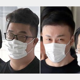 再逮捕される（左から）今村磨人と藤田聖也両容疑者（Ｃ）日刊ゲンダイ