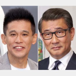 柳沢慎吾（左）と中井貴一（Ｃ）日刊ゲンダイ