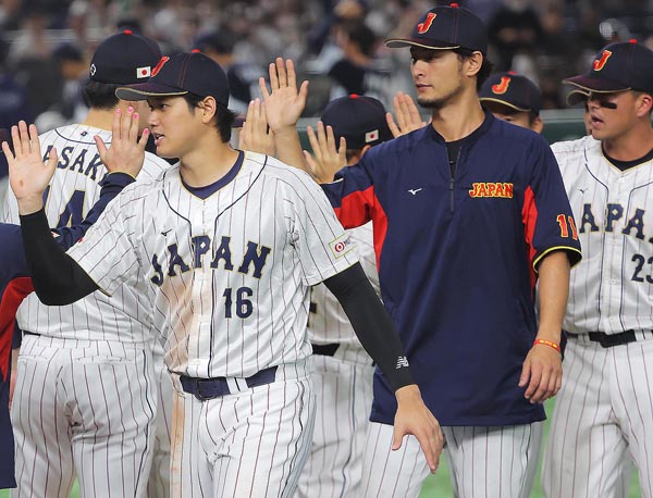 侍J首脳陣を悩ませる大谷&ダルの球数制限 WBC準々決勝“2人フル活用