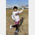キャディーのアルバイトで資金を貯めて留学（提供写真）