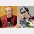 志村けんさん（左）と吉田拓郎／（Ｃ）日刊ゲンダイ