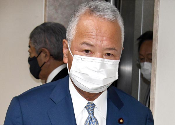 選挙区に乗り込まれた（自民党の甘利明前幹事長）／（Ｃ）日刊ゲンダイ