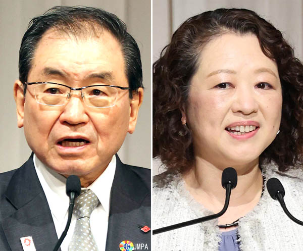 お馴染みの顔ぶれ（十倉雅和経団連会長と芳野友子連合会長）／（Ｃ）日刊ゲンダイ