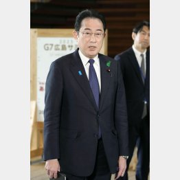 「解散」については「今は考えていない」と、慎重な岸田首相（Ｃ）共同通信社
