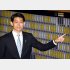 26日、国会に初登院した、岸信夫前防衛相の長男・岸信千世氏（自民党）／（Ｃ）日刊ゲンダイ