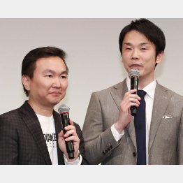「かまいたち」の山内健司（左）と濱家隆一（Ｃ）日刊ゲンダイ