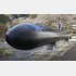 旧日本海軍の人間魚雷「回天」の実物大模型＝山口県周南市の大津島（Ｃ）共同通信社