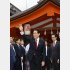 世界遺産の厳島神社も視察（岸田首相）／（Ｃ）共同通信社
